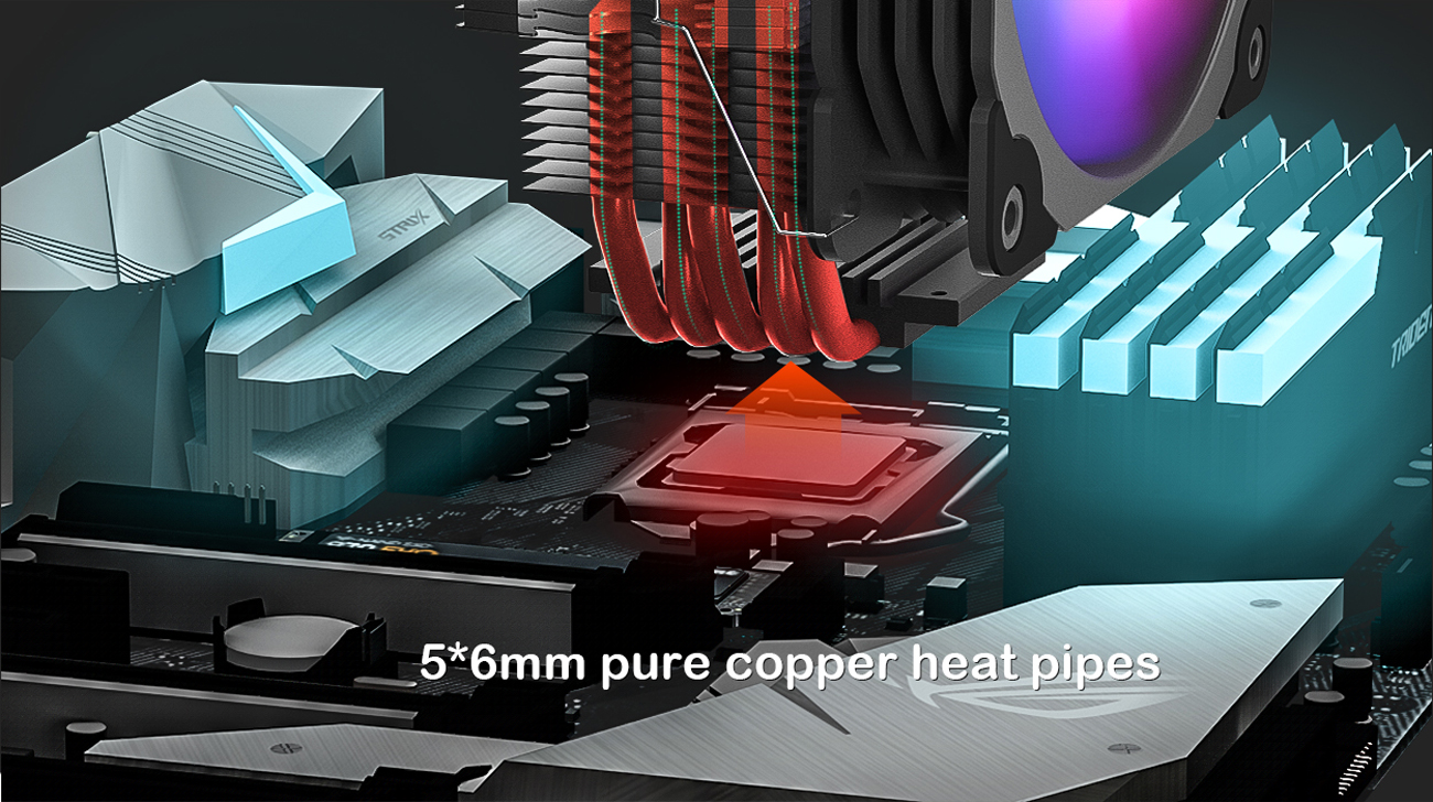 Vetroo CPU Cooling
